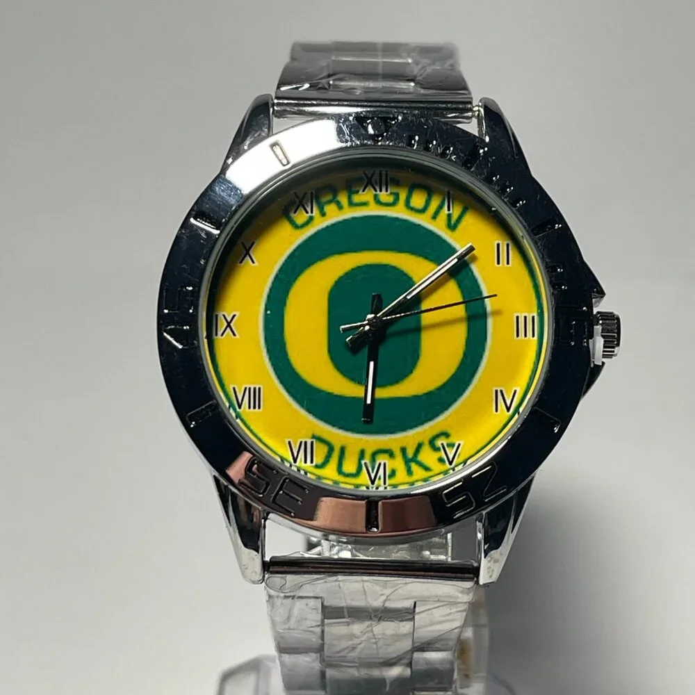 Oregon Ducks NCAA Stainless-steel Watch NEW